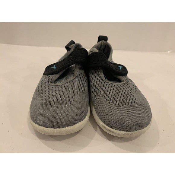 Speedo Kids Water Shoes Toddler Unisex Hybrid Small 5/6 Gray - Picture 5 of 8